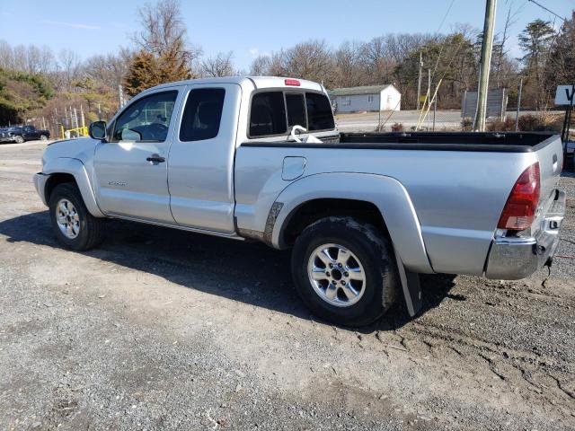 5TETX62NX7Z409167 - 2007 TOYOTA TACOMA PRERUNNER ACCESS CAB SILVER photo 2