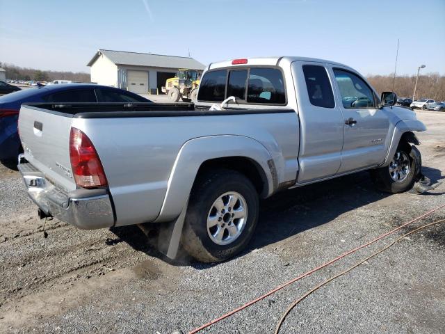 5TETX62NX7Z409167 - 2007 TOYOTA TACOMA PRERUNNER ACCESS CAB SILVER photo 3