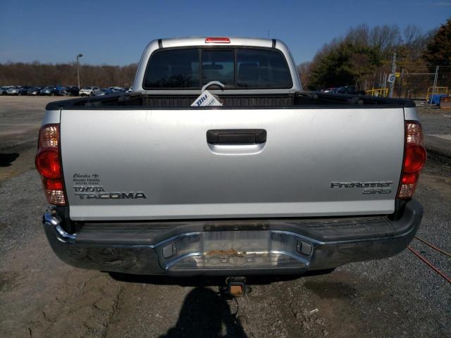 5TETX62NX7Z409167 - 2007 TOYOTA TACOMA PRERUNNER ACCESS CAB SILVER photo 6
