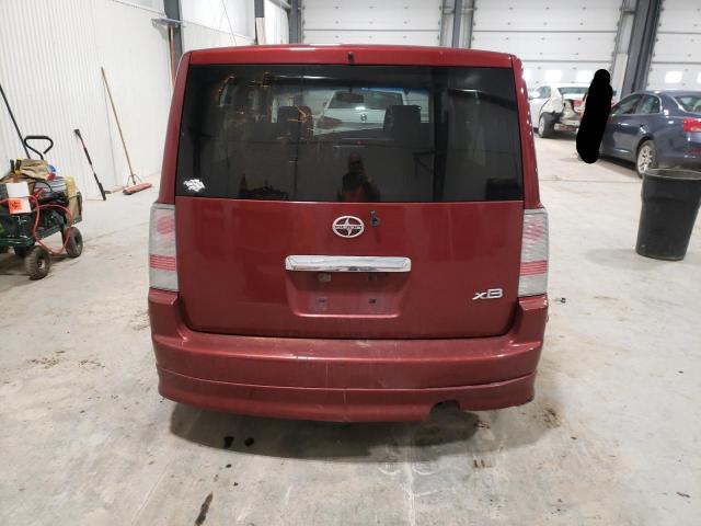 JTLKT324X64121805 - 2006 TOYOTA SCION XB 栗色 照片 6
