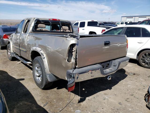 5TBRT34193S399746 - 2003 TOYOTA TUNDRA ACCESS CAB SR5 GOLD photo 2