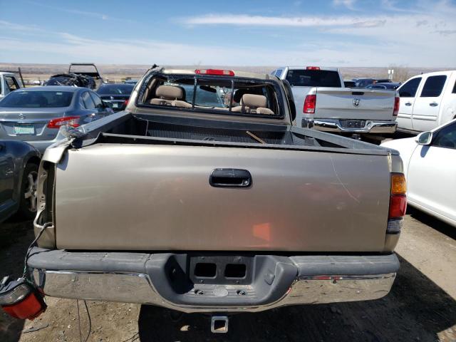 5TBRT34193S399746 - 2003 TOYOTA TUNDRA ACCESS CAB SR5 GOLD photo 6