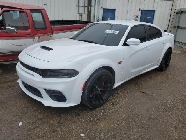 2C3CDXGJ2MH584531 - 2021 DODGE CHARGER SCAT PACK WHITE photo 1
