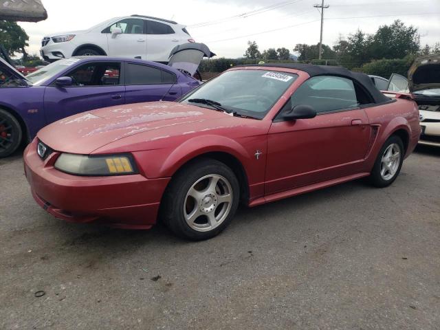 1FAFP44483F436791 - 2003 FORD MUSTANG RED photo 1