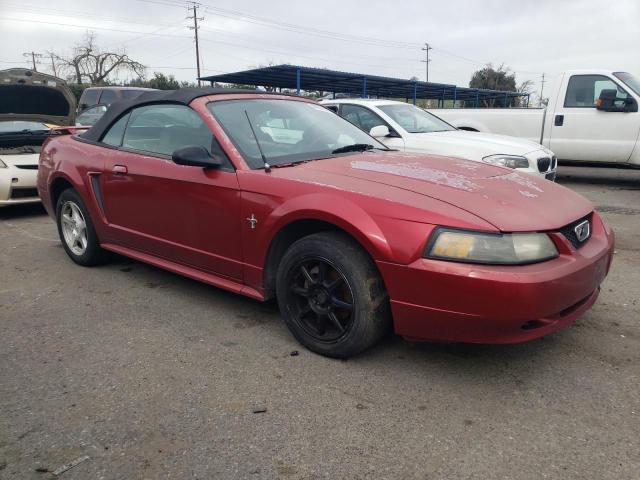 1FAFP44483F436791 - 2003 FORD MUSTANG RED photo 4