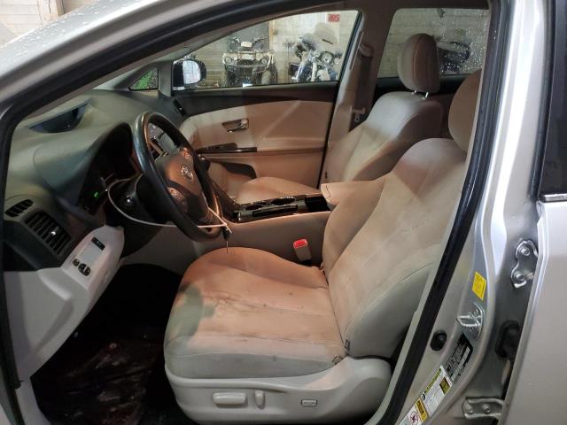 4T3ZA3BB1AU035793 - 2010 TOYOTA VENZA SILVER photo 7