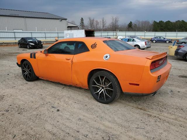 2C3CDYAG6EH298203 - 2014 DODGE CHALLENGER SXT ORANGE photo 2