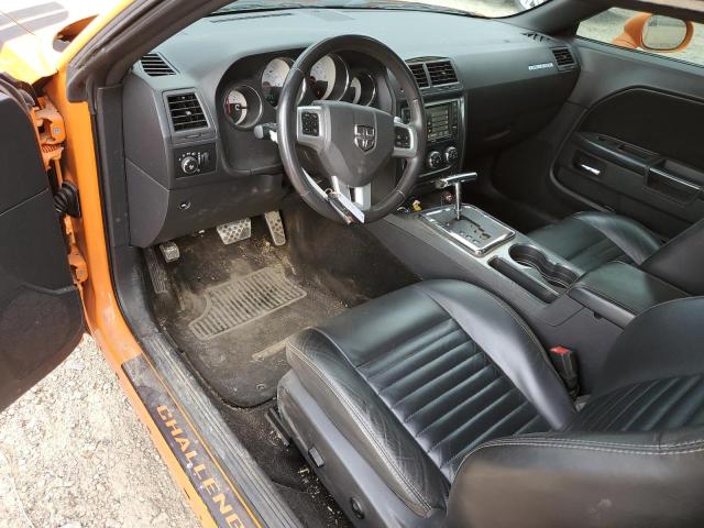 2C3CDYAG6EH298203 - 2014 DODGE CHALLENGER SXT ORANGE photo 8