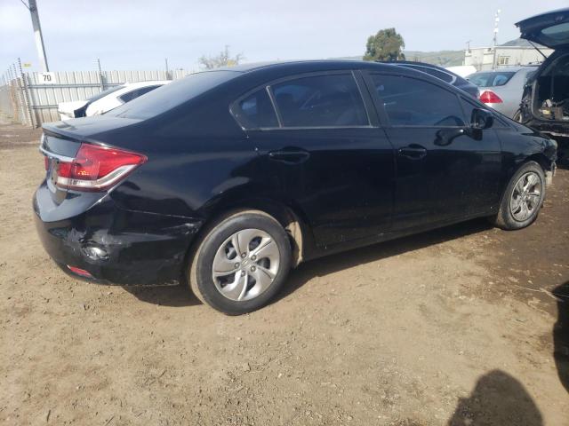 2HGFB2F59FH533389 - 2015 HONDA CIVIC LX BLACK photo 3