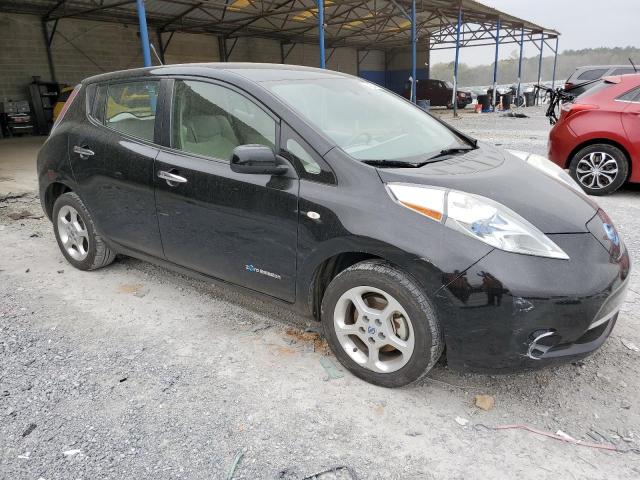 JN1AZ0CPXBT005925 - 2011 NISSAN LEAF SV BLACK photo 4