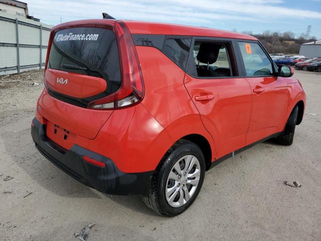 KNDJ23AU8N7156920 - 2022 KIA SOUL LX RED photo 3