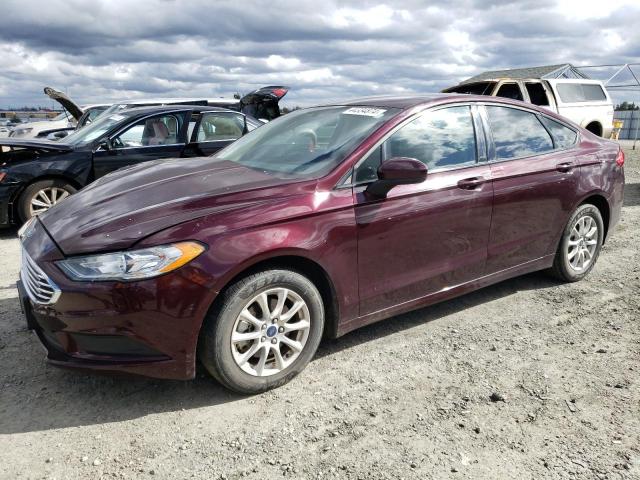 3FA6P0G71HR343748 - 2017 FORD FUSION S BURGUNDY photo 1