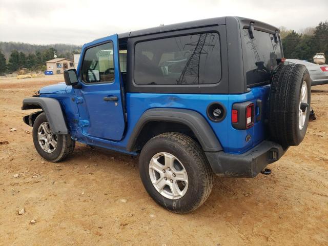 1C4GJXAN0NW239969 - 2022 JEEP WRANGLER SPORT BLUE photo 2