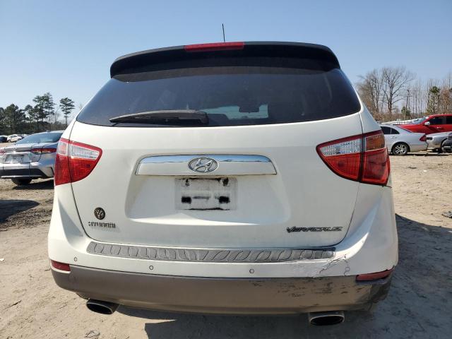 KM8NU13C78U032014 - 2008 HYUNDAI VERACRUZ GLS WHITE photo 6