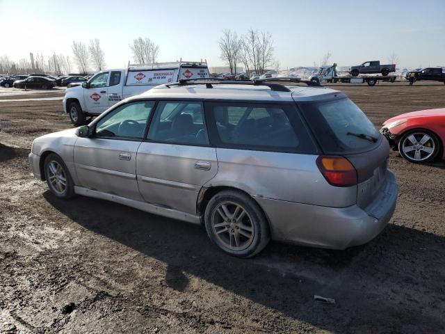 4S3BH646935308858 - 2003 SUBARU LEGACY GT SILVER photo 2