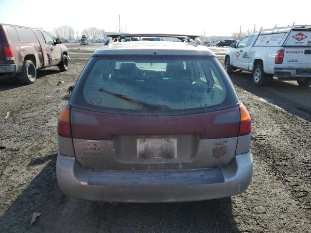 4S3BH646935308858 - 2003 SUBARU LEGACY GT SILVER photo 6