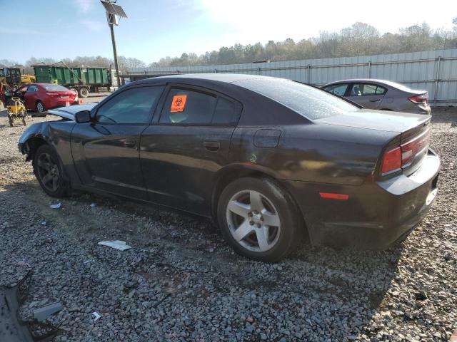 2C3CDXAT4EH244566 - 2014 DODGE CHARGER POLICE BLACK photo 2
