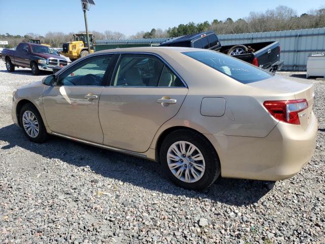 4T1BF1FK2CU074146 - 2012 TOYOTA CAMRY BASE BEIGE photo 2