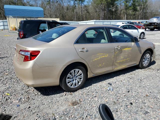 4T1BF1FK2CU074146 - 2012 TOYOTA CAMRY BASE BEIGE photo 3