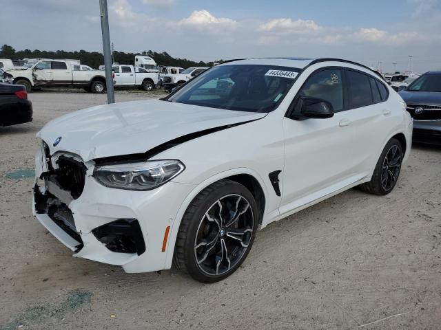 5YMUJ0C02M9H79536 - 2021 BMW X4 M COMPETITION WHITE photo 1