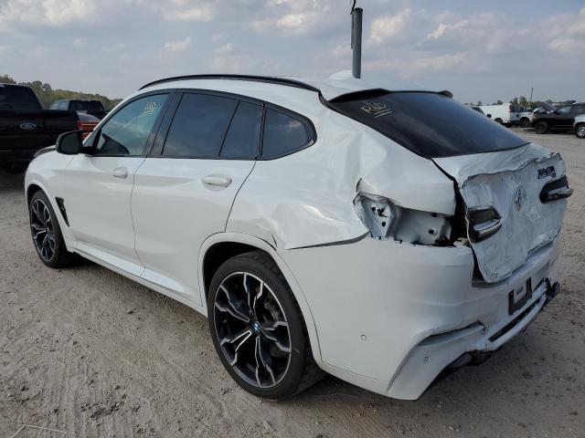 5YMUJ0C02M9H79536 - 2021 BMW X4 M COMPETITION WHITE photo 2