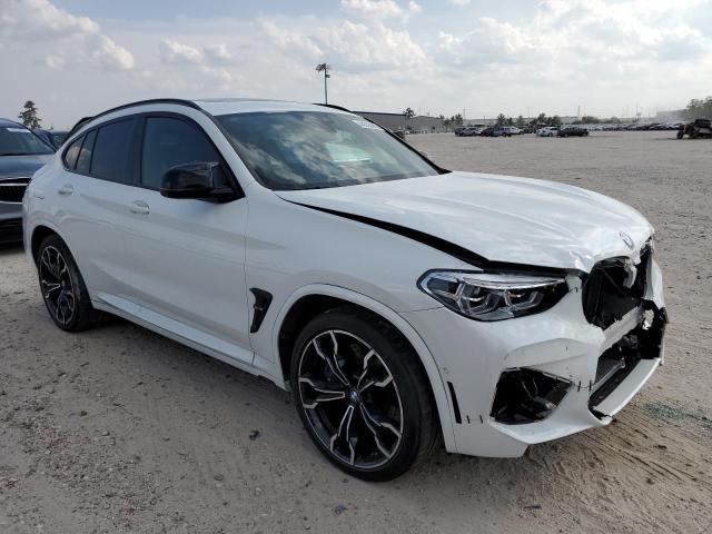 5YMUJ0C02M9H79536 - 2021 BMW X4 M COMPETITION WHITE photo 4