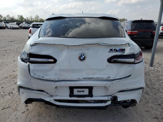 5YMUJ0C02M9H79536 - 2021 BMW X4 M COMPETITION WHITE photo 6