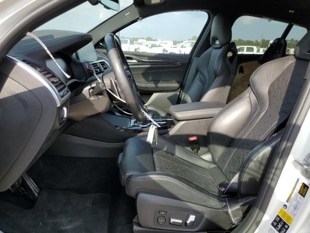 5YMUJ0C02M9H79536 - 2021 BMW X4 M COMPETITION WHITE photo 7