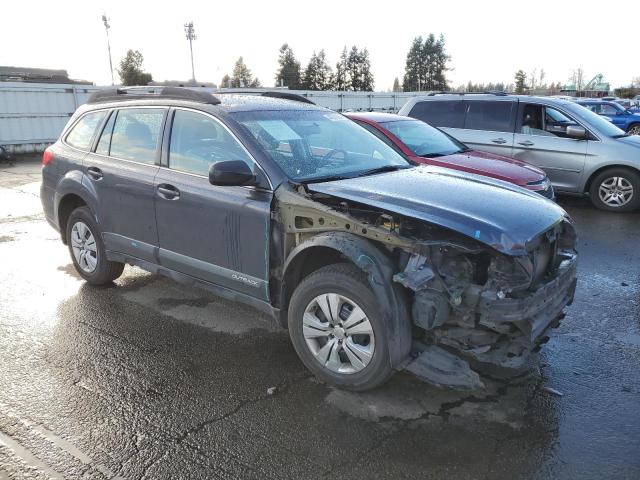 4S4BRBAC7D3279188 - 2013 SUBARU OUTBACK 2.5I GRAY photo 4