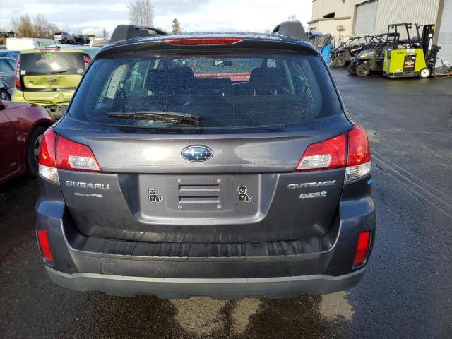 4S4BRBAC7D3279188 - 2013 SUBARU OUTBACK 2.5I GRAY photo 6