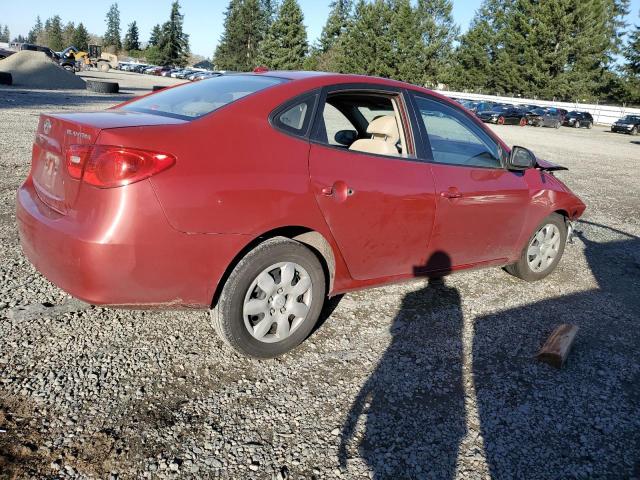 KMHDU46D08U436645 - 2008 HYUNDAI ELANTRA GLS RED photo 3