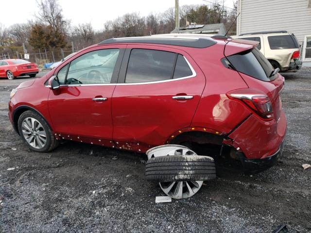 KL4CJASB3JB506436 - 2018 BUICK ENCORE PREFERRED RED photo 2