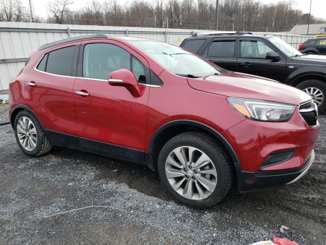 KL4CJASB3JB506436 - 2018 BUICK ENCORE PREFERRED RED photo 4