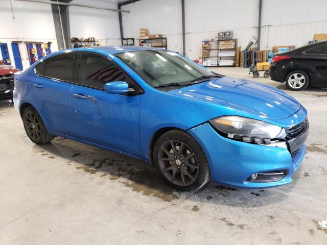 1C3CDFBB0FD299580 - 2015 DODGE DART SXT BLUE photo 4