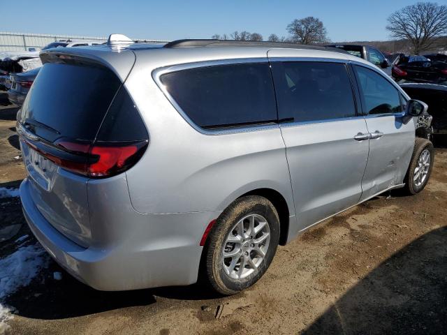 2C4RC1BG7NR160758 - 2022 CHRYSLER PACIFICA TOURING L SILVER photo 3