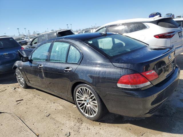 WBAHL83518DT14421 - 2008 BMW 750I I BLACK photo 2