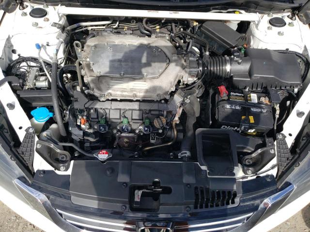 1HGCR3F88EA025152 - 2014 HONDA ACCORD EXL WHITE photo 11