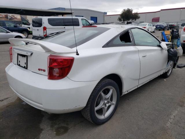 JTDDY32T230066086 - 2003 TOYOTA CELICA GT-S WHITE photo 3