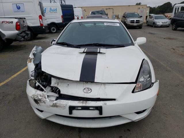 JTDDY32T230066086 - 2003 TOYOTA CELICA GT-S WHITE photo 5