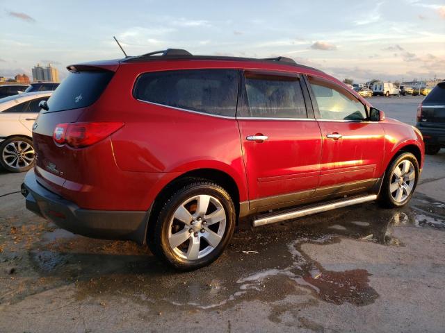 1GNKRGED0BJ266223 - 2011 CHEVROLET TRAVERSE LT BURGUNDY photo 3