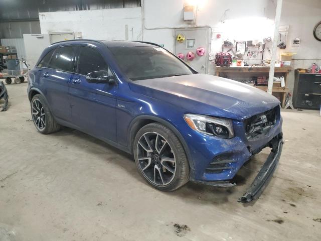 WDC0G6EBXJF431379 - 2018 MERCEDES-BENZ GLC 43 4MATIC AMG BLUE photo 4