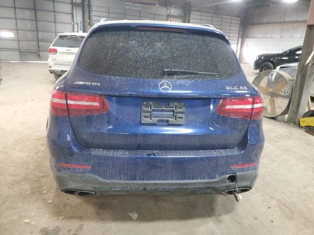 WDC0G6EBXJF431379 - 2018 MERCEDES-BENZ GLC 43 4MATIC AMG BLUE photo 6