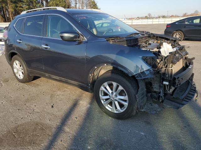 5N1AT2MV8EC808658 - 2014 NISSAN ROGUE S BLUE photo 4