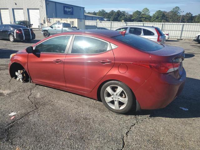 5NPDH4AE4DH288982 - 2013 HYUNDAI ELANTRA GLS MAROON photo 2