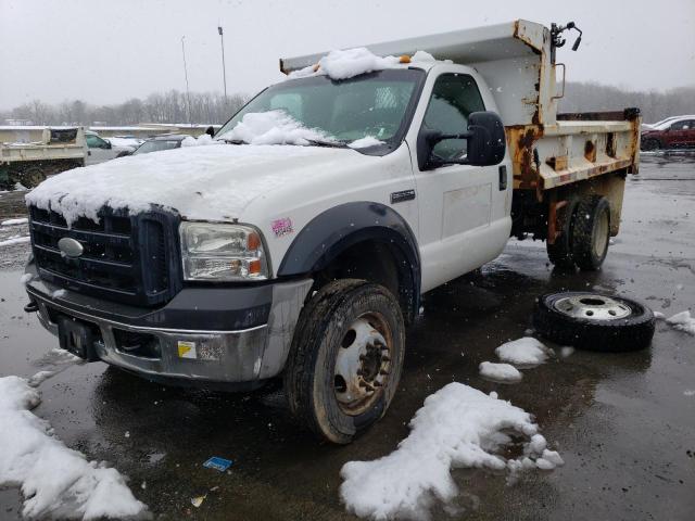 1FDAF56P17EB48767 - 2007 FORD F550 SUPER DUTY WHITE photo 1