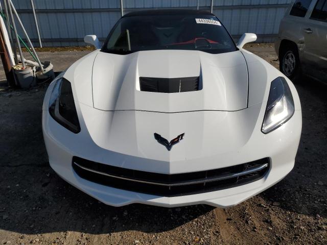 1G1YM3D79G5108588 - 2016 CHEVROLET CORVETTE STINGRAY Z51 3LT WHITE photo 5