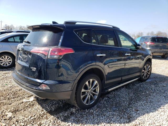 JTMDFREV8HJ174705 - 2017 TOYOTA RAV4 LIMITED BLUE photo 3