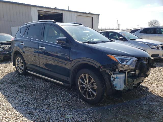 JTMDFREV8HJ174705 - 2017 TOYOTA RAV4 LIMITED BLUE photo 4