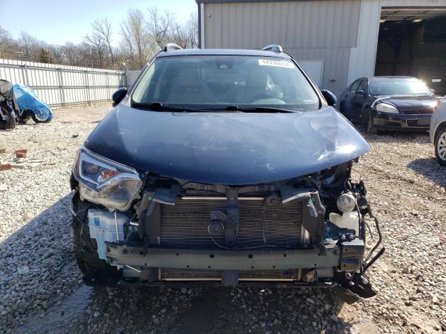 JTMDFREV8HJ174705 - 2017 TOYOTA RAV4 LIMITED BLUE photo 5