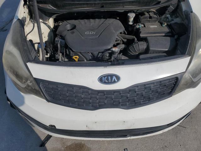 KNADM4A37D6131092 - 2013 KIA RIO LX WHITE photo 11